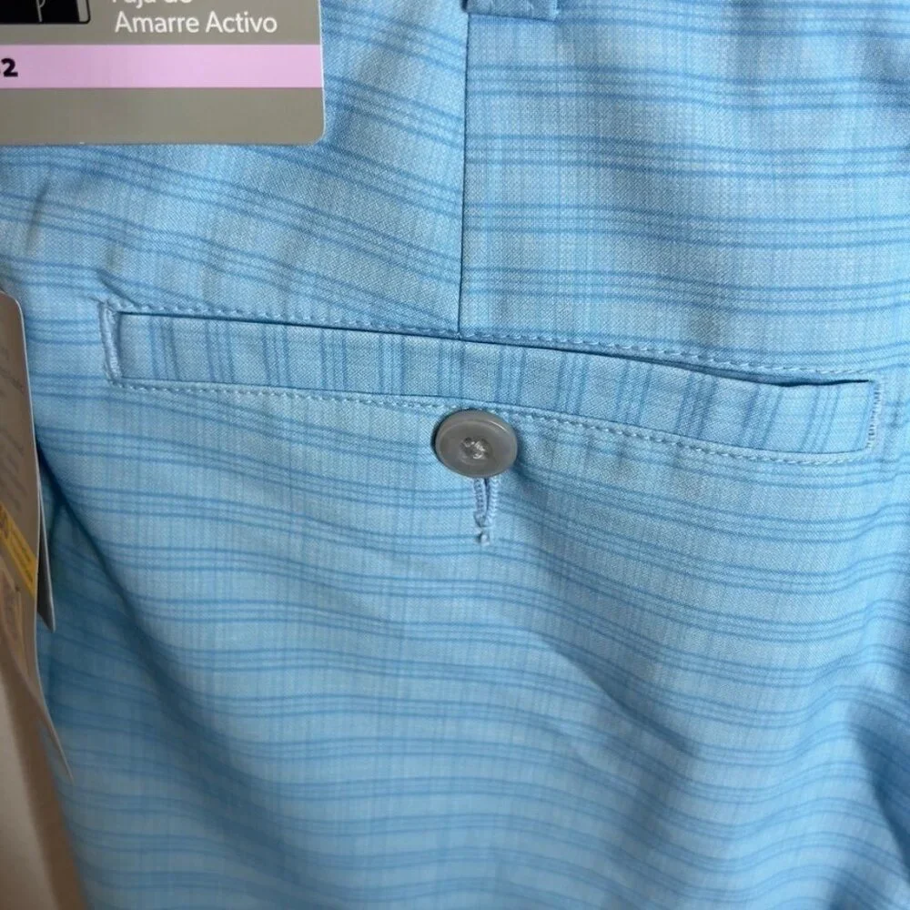 Pga Tour $68 Men's Striped 8" Golf Shorts - Ethereal Blue Size 30 - Picture 4 of 12